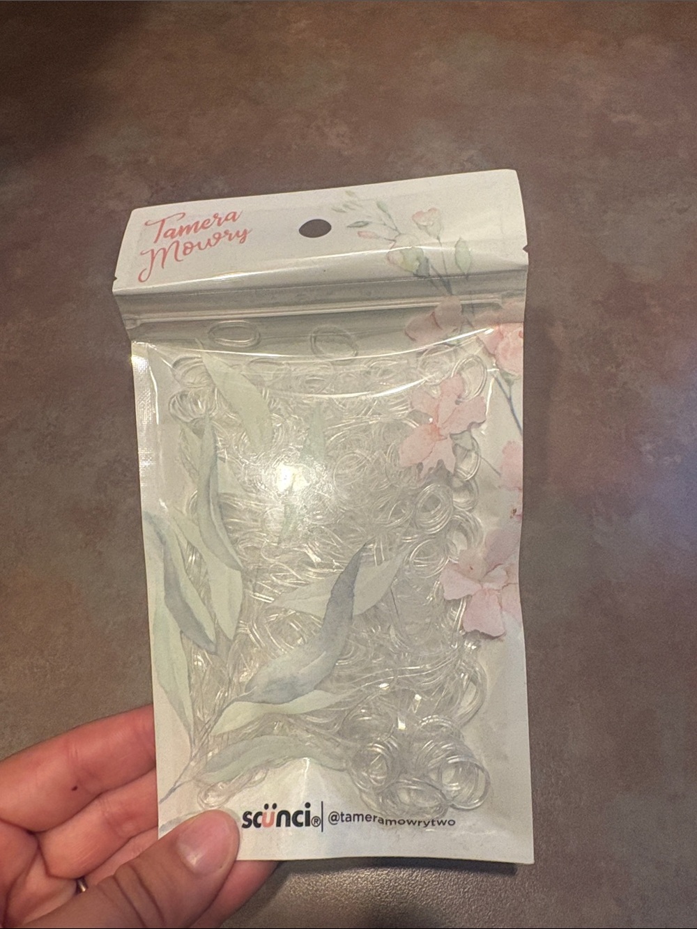 Scunci Clear Hair Rubber Bands for Long Hair New With Tags